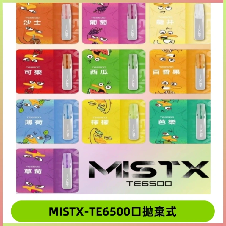MIST X 鴨嘴獸6500口拋棄式電子煙#台灣現貨#